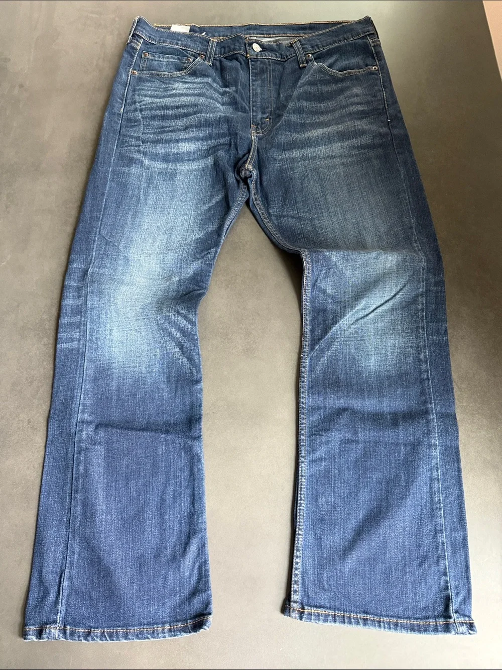 Levi's Men's Dark Blue Bootcut Jeans 527